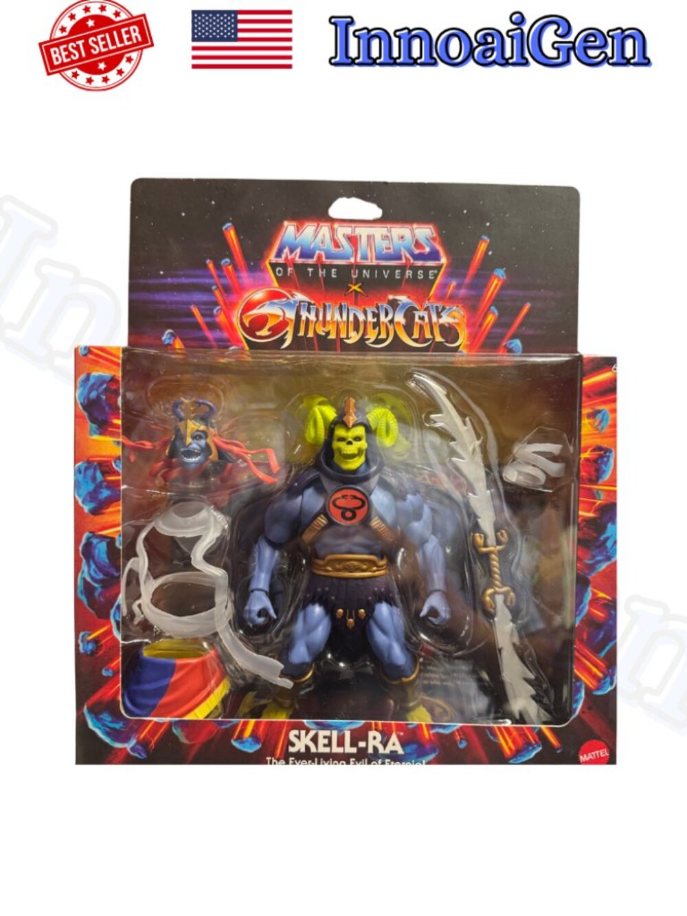 Mattel Masters of the Universe x Thundercats Skell-Ra Action Figure MOTU New NIB